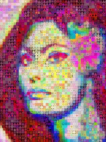 Print of Pop Art Celebrity Collage by John Lijo Bluefish