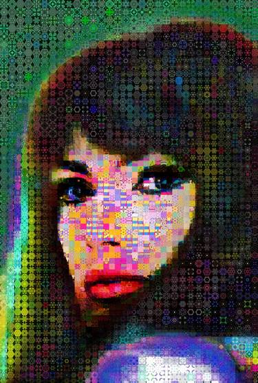 Original Pop Art Celebrity Collage by John Lijo Bluefish