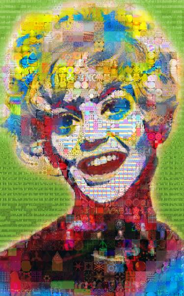 Original Celebrity Collage by John Lijo Bluefish