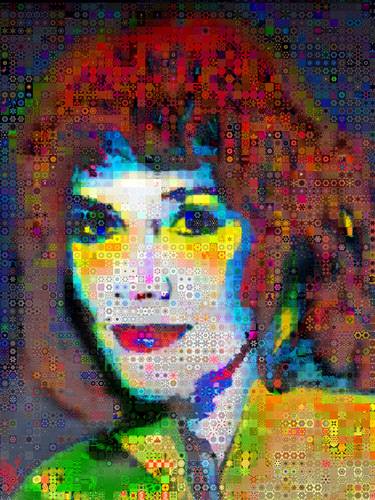 Print of Pop Art Celebrity Collage by John Lijo Bluefish