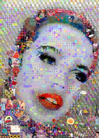 Original Celebrity Collage by John Lijo Bluefish