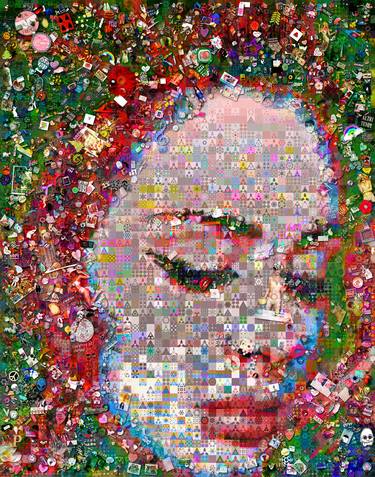 Original Celebrity Collage by John Lijo Bluefish