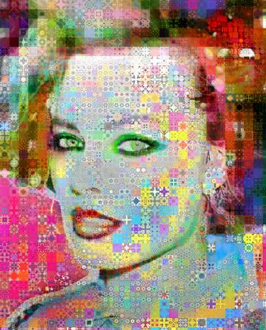 Original Pop Art Celebrity Collage by John Lijo Bluefish