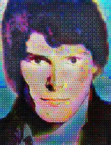 Original Pop Art Celebrity Collage by John Lijo Bluefish