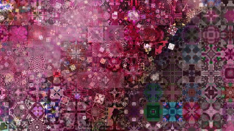 Original Pop Art Nature Collage by John Lijo Bluefish