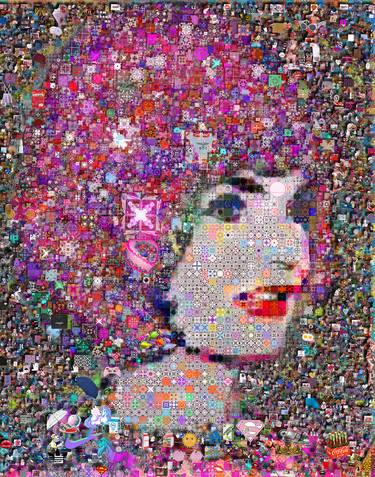 Original People Collage by John Lijo Bluefish