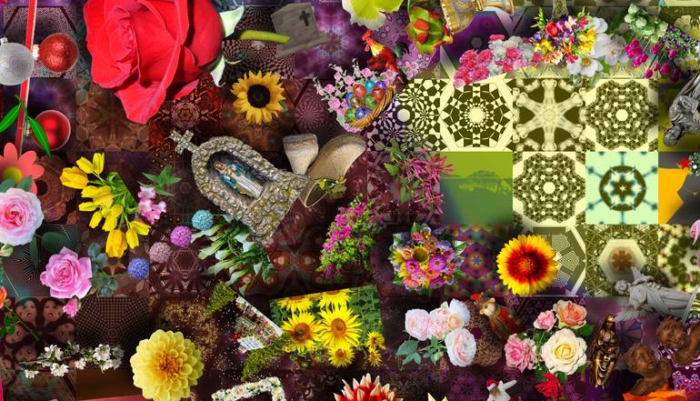 Original Pop Art Pop Culture/Celebrity Collage by John Lijo Bluefish