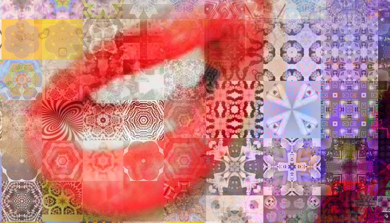 Original Pop Art Celebrity Collage by John Lijo Bluefish