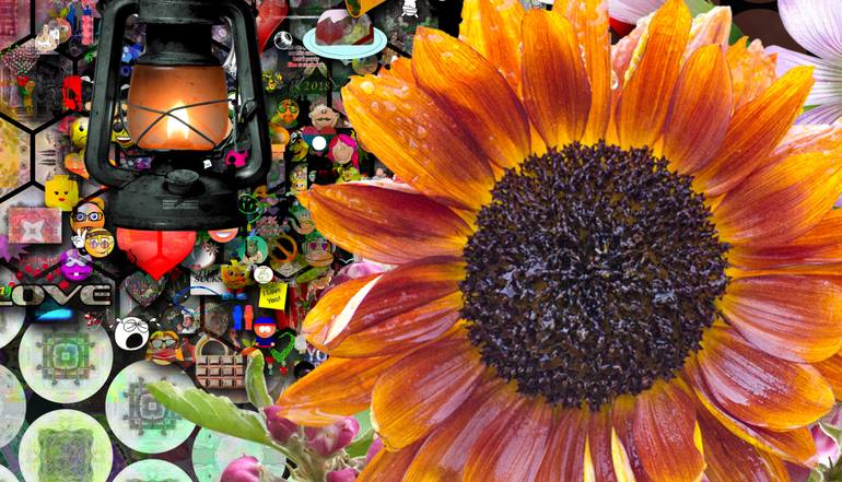 Original Portraiture People Collage by John Lijo Bluefish