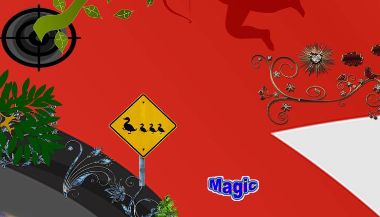 Original Portraiture People Collage by John Lijo Bluefish