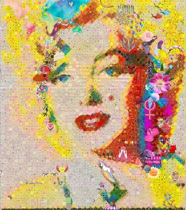 Saatchi Art Artist John Lijo Bluefish; Collage, “Love Happy” #art
