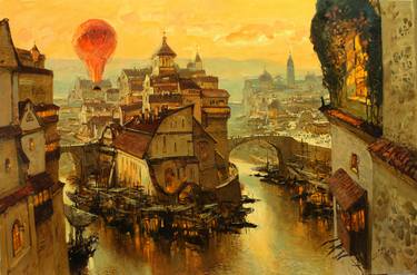 Original Fantasy Paintings by Collection Red