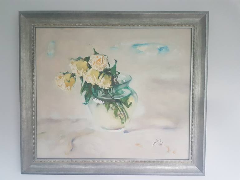 Original Realism Floral Painting by Collection Red