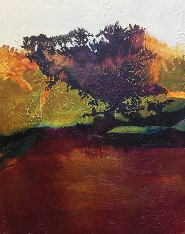 Original Abstract Expressionism Landscape Paintings by Sharon Ruttonsha
