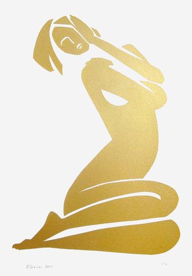 Gold Esther (limited edition screen print 34/50) SOLD OUT thumb