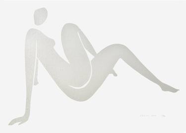 Original Nude Printmaking by Liz Lever