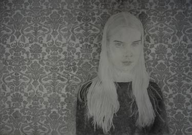 Print of Realism Portrait Drawings by Luka Tripkovic