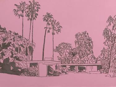 Print of Pop Art Architecture Drawings by Luka Tripkovic