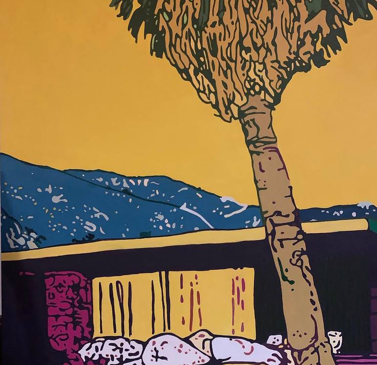 Original Expressionism Architecture Painting by Luka Tripkovic