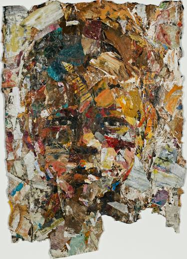 Print of Expressionism People Collage by Benon Lutaaya