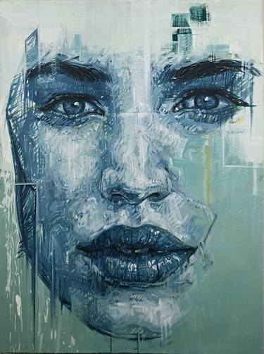 Original Portrait Paintings by Aristos Christoforou