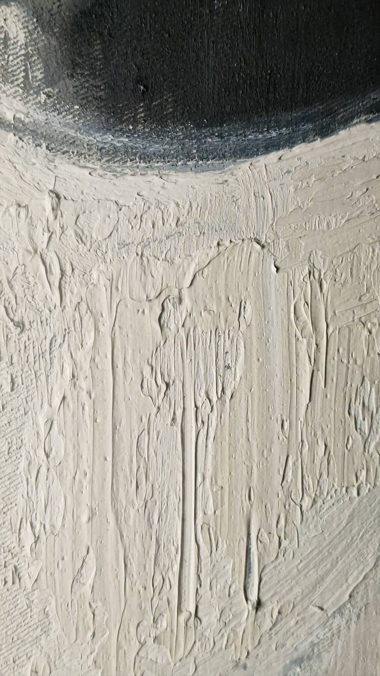 Original Abstract Expressionism People Painting by Aristos Christoforou