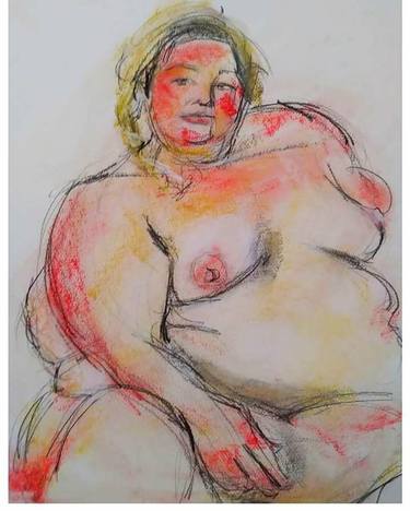 Original Nude Drawings by Geneviève LeBel