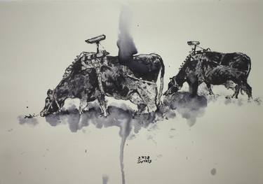 Print of Fine Art Animal Drawings by Viktors Svikis