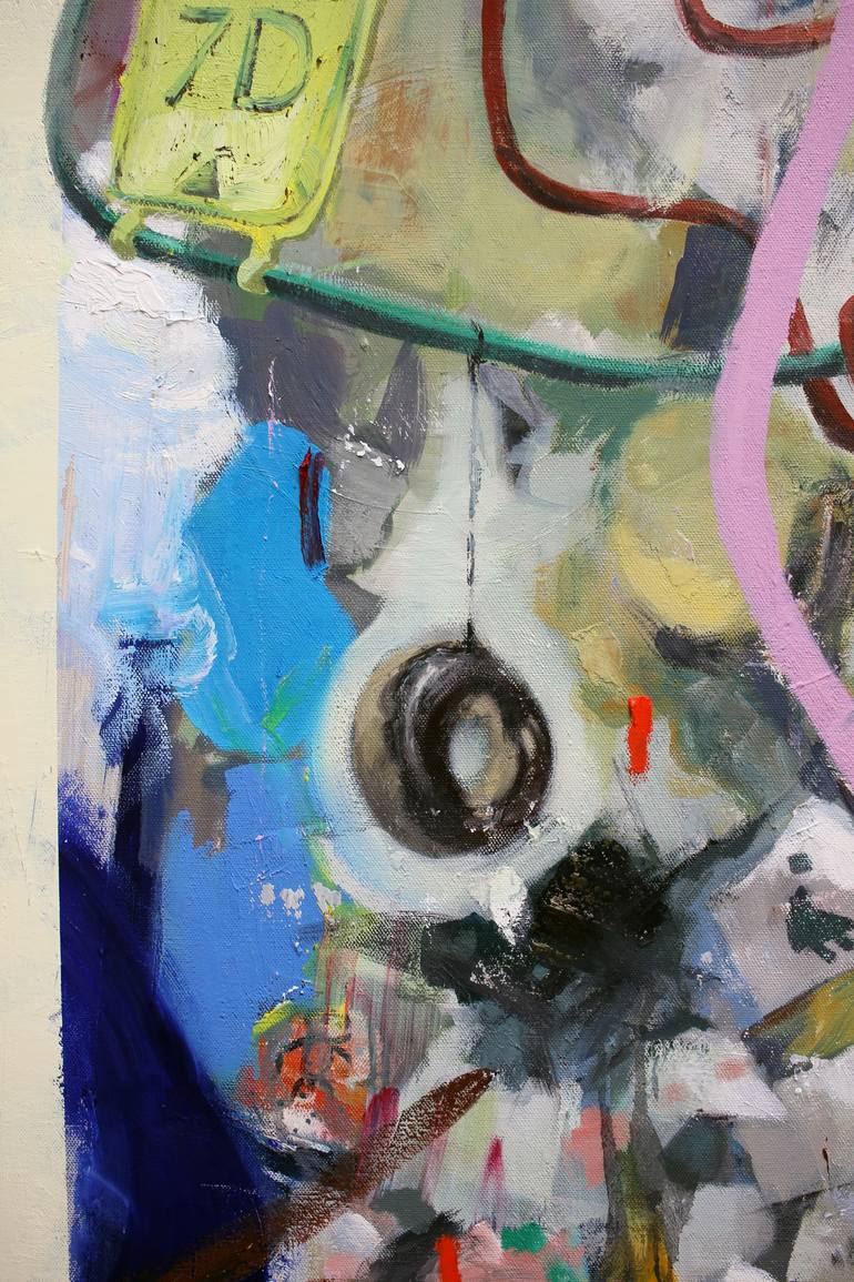 Original Figurative People Painting by Viktors Svikis