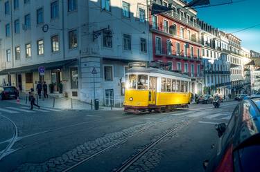 The Yellow Tram of Lisboa - Limited Edition Print of 5 thumb