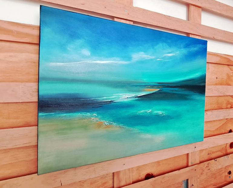 Original Seascape Painting by Elizabeth Williams