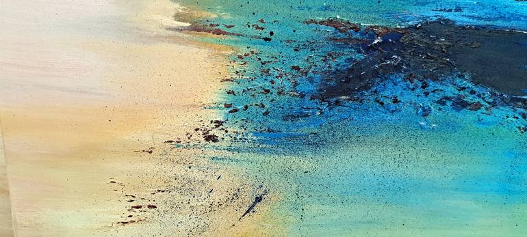 Original Beach Painting by Elizabeth Williams