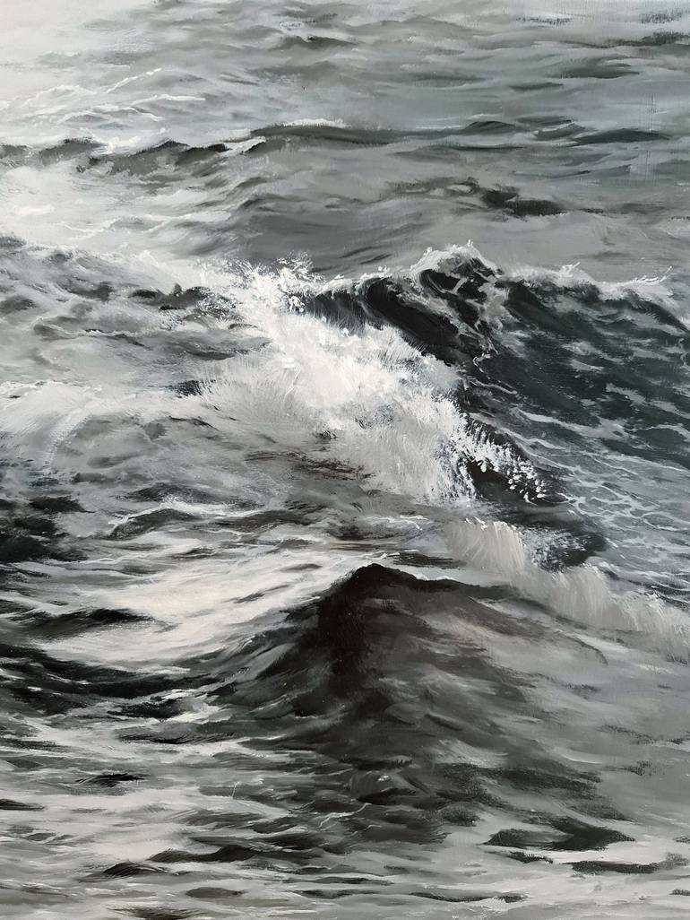 Original Seascape Painting by Elizabeth Williams