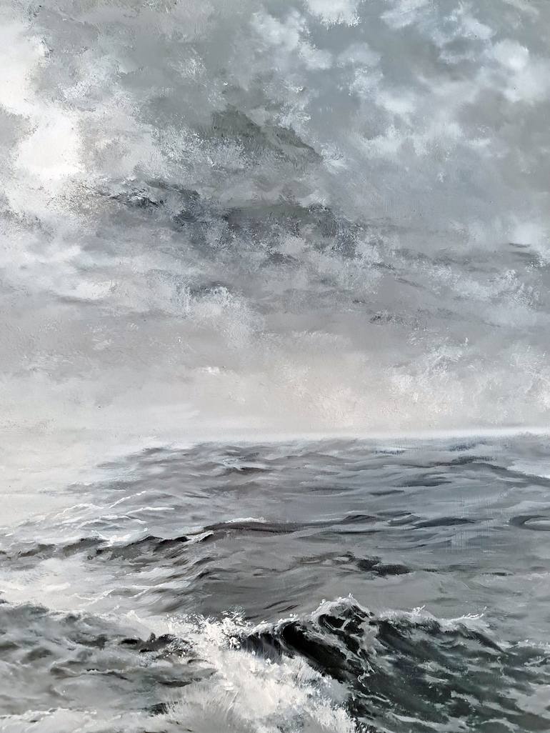 Original Seascape Painting by Elizabeth Williams