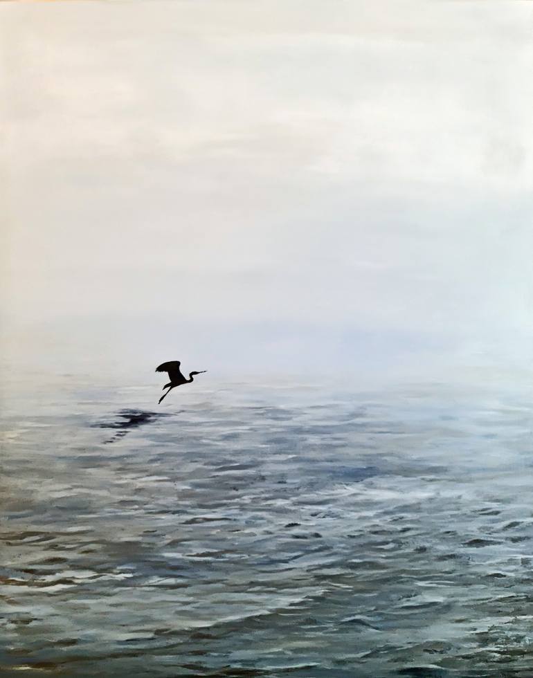 Original Figurative Seascape Painting by Elizabeth Williams