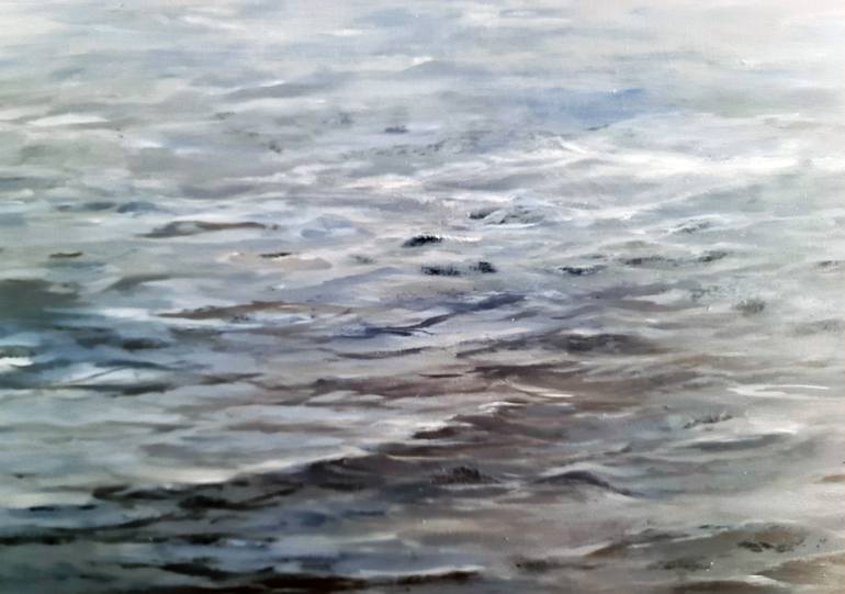 Original Figurative Seascape Painting by Elizabeth Williams