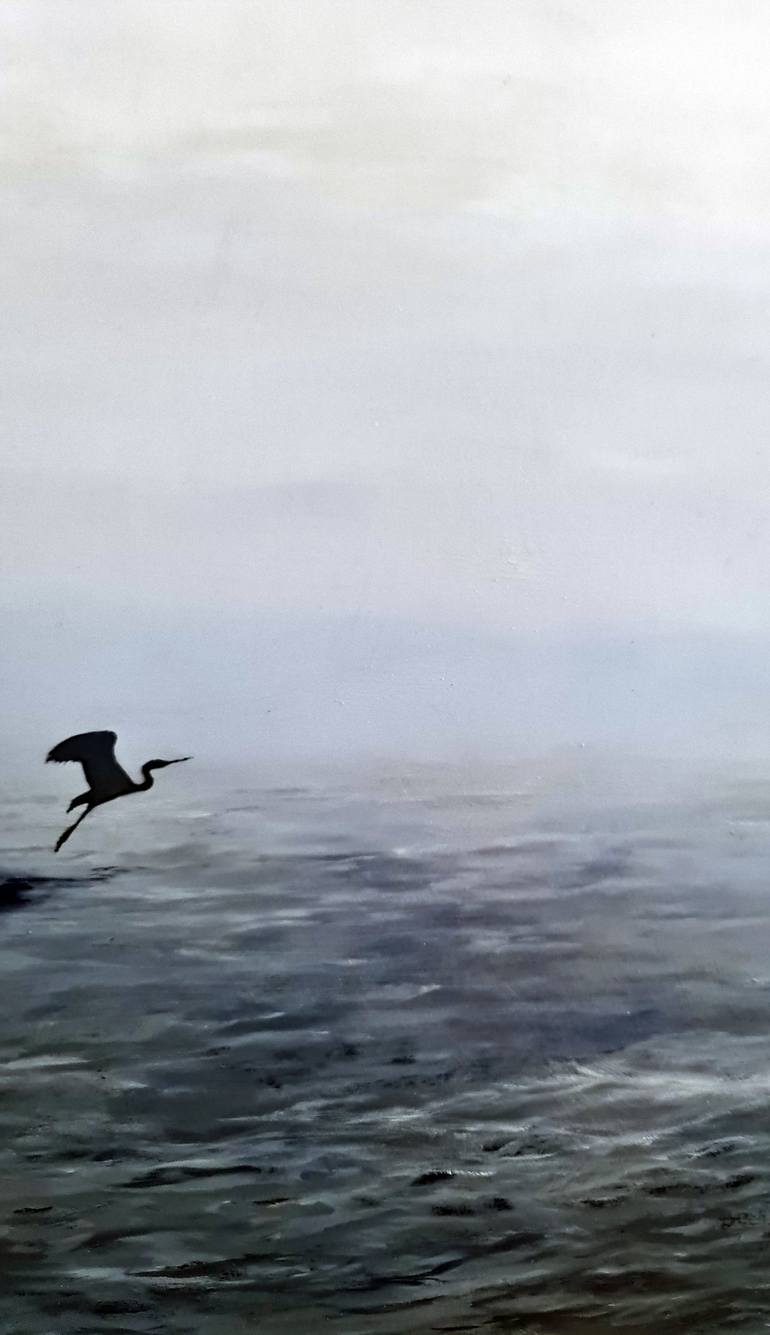 Original Figurative Seascape Painting by Elizabeth Williams