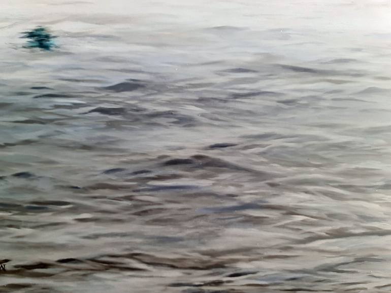 Original Impressionism Seascape Painting by Elizabeth Williams