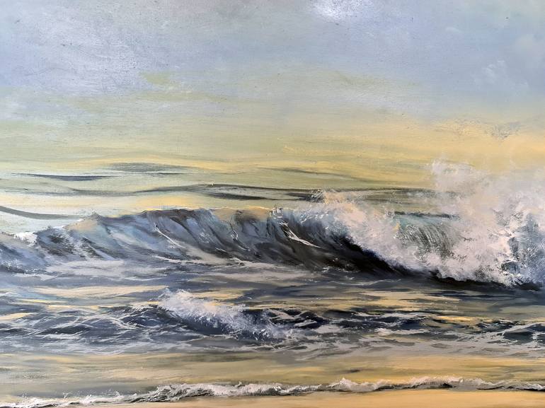 Original Seascape Painting by Elizabeth Williams