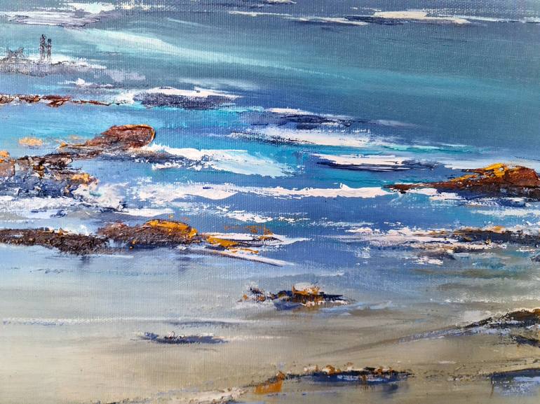 Original Seascape Painting by Elizabeth Williams