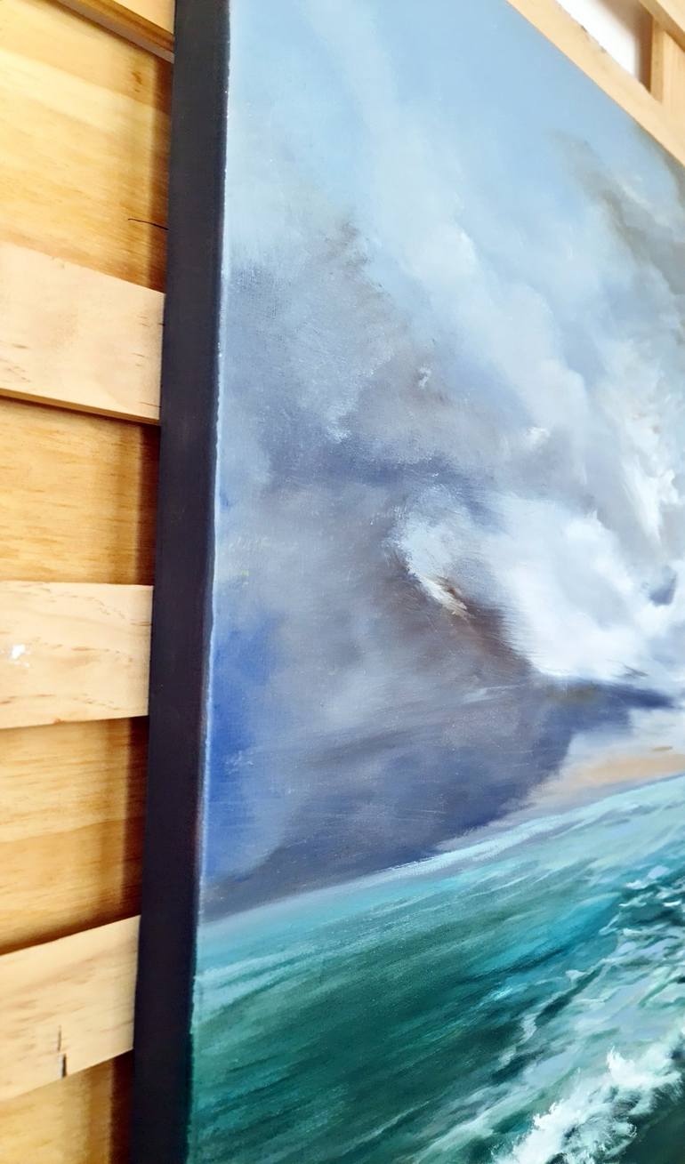 Original Seascape Painting by Elizabeth Williams