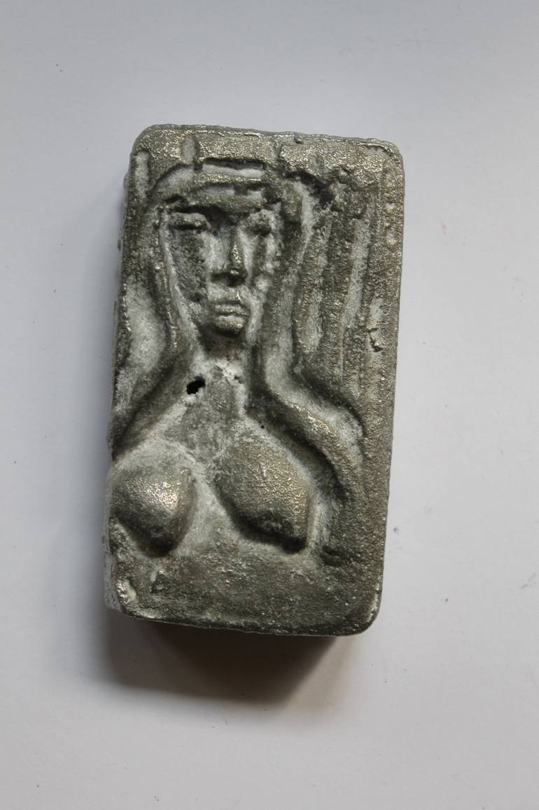 Original Expressionism Nude Sculpture by Iradj Esmailpour Ghouchani