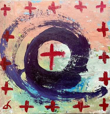 Original Conceptual Abstract Paintings by Tamara Rigishvili