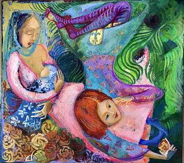 Original Conceptual Love Paintings by Tamara Rigishvili