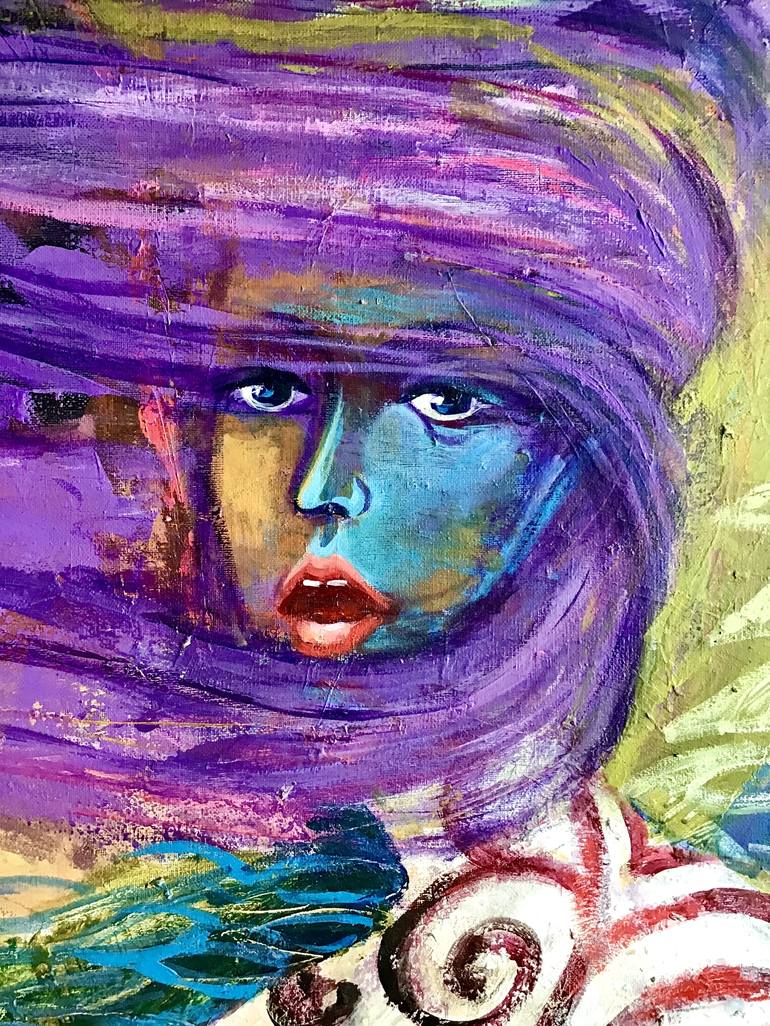 Original Women Painting by Tamara Rigishvili