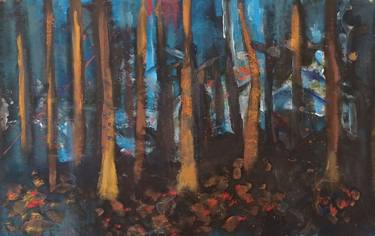 Original Expressionism Nature Paintings by Larry Caveney