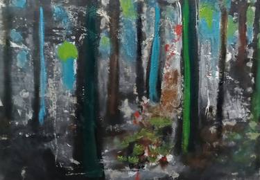 Original Expressionism Nature Paintings by Larry Caveney