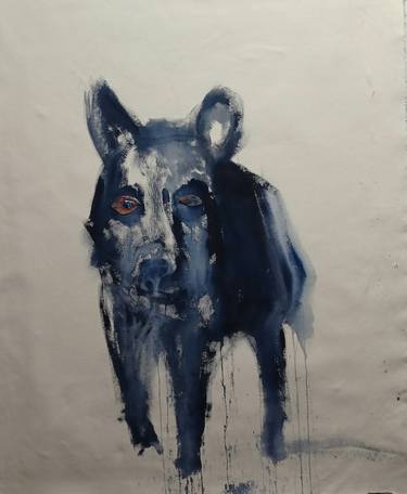 Original Contemporary Animal Paintings by Larry Caveney