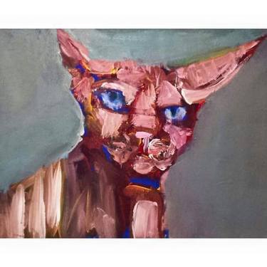 Original Expressionism Animal Paintings by Larry Caveney