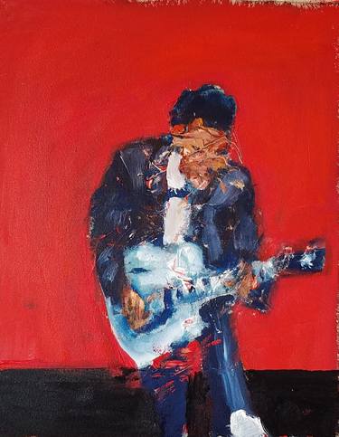 Original Music Paintings by Larry Caveney